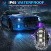 12Pod Wireless RGB LED Strobe Light Flash Lights Set Rechargeable Remote Control