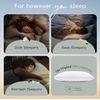 Coop Home Goods Original Adjustable Pillow, Queen Size, Memory Foam