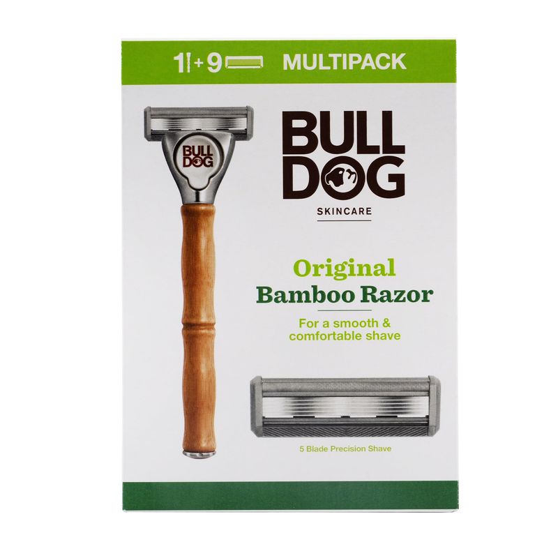 BULLDOG Skincare - Original Bamboo Razor Multipack, Smooth Glide Razor ...