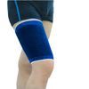 Blue Elasticated Thigh Support Leg Bandage Brace Guard Wrap Protector Sleeve