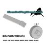 CLEANOUT PLUG WRENCH FOR 3 & 4" SEWER PLUGS 21" long