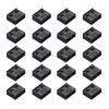MECCANIXITY 20pcs Port Blocker PP Locking USB Port/Dust PC Blocker Black