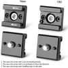 SmallRig Cold Shoe Mount Adapter Bracket  w/ 1/4" Thread for Flash LED Monitor