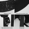 Big Teeth Golf Cart Bag Straps Replacement Shoulder Padded Comfortable Nylon Adjustable Universal Black&blue