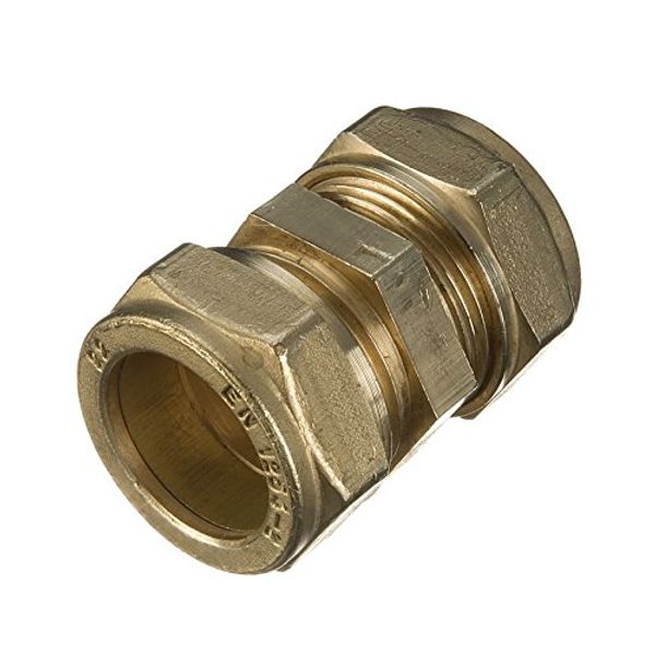 15mm Brass Compression Coupling