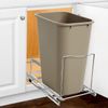 Slide Out Bin Holder - Pull Out Under Cabinet Sliding Organizer - 10 inch wid...