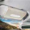 RYOHIN Lab Sun Visor Tissue Case Car Thin Holder 1 Piece (Ivory)