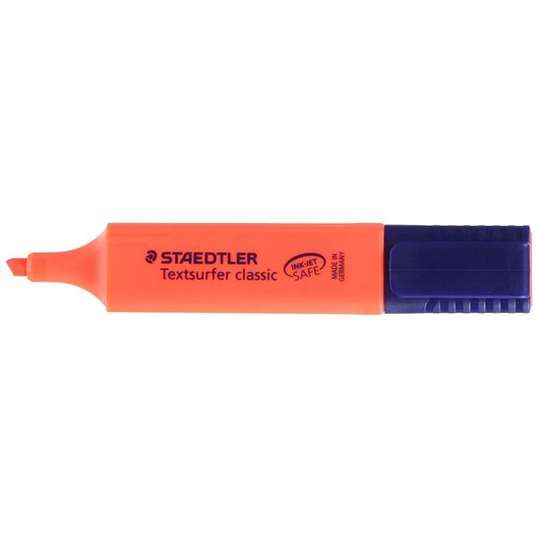 Staedtler Highlighters Pack of 3 "Textsurfer Classic, Red
