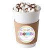 Easter Bunny Cocoa Bomb Bunny Ears Themed Happy Easter Hot Cocoa Bomb Sticker Labels, Total of 40 2" Circle Stickers (20 sets of 2) by AmandaCreation