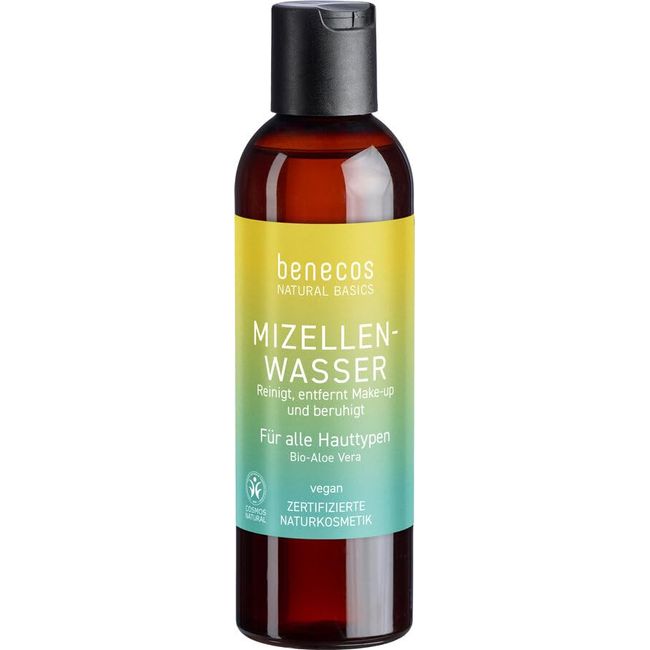 benecos Natural Basics - Mizellenwasser Bio-Aloe Vera - 200ml - vegan - derm. getestet