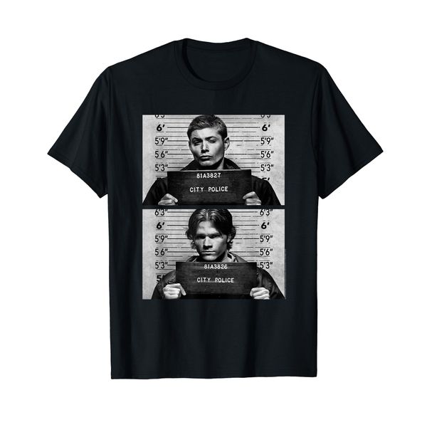 Supernatural Winchester Mugshots T-Shirt