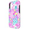 Watercolor Summer Floral Patchwork Collage Scrapbook Bows Case for iPhone 16