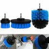 Drill Brush Set Power Scrubber Drill Attachments For Carpet Tile Grout Cleaning