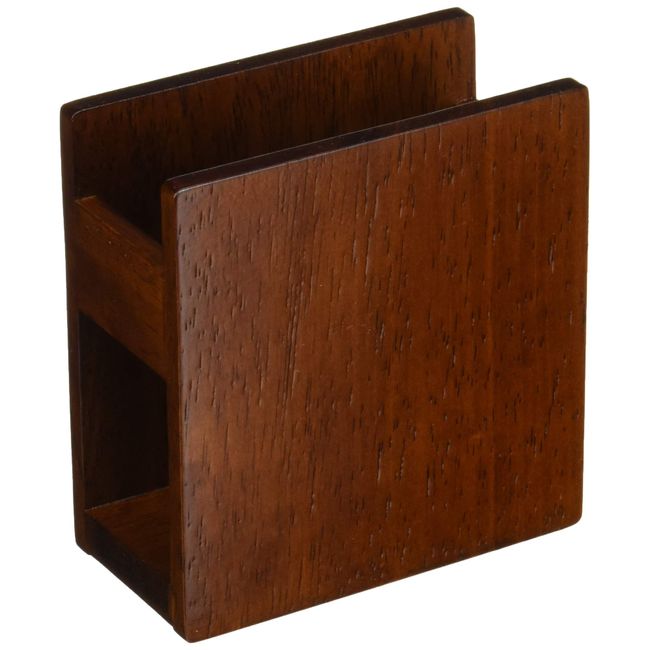 SC Wood Napkin Stand 15286 Brown