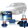 LED Replacement Lamps Low Beam Light Set Compatible with Toyota Highlander 2011-2019