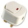 Pro Elec White Switched Plugtop, 2138