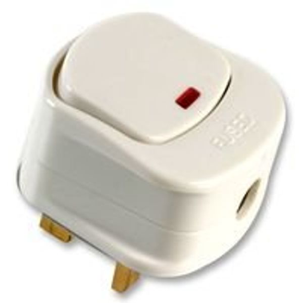 Pro Elec White Switched Plugtop, 2138