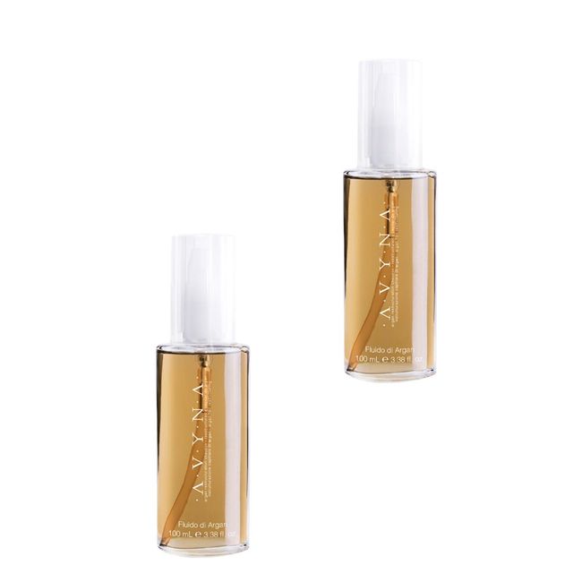 2 Pack Avyna Argan Oil 3.38fl Oz Fluido Di Argan