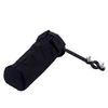 Alnicov Drum Beater Bags, Drumstick Holder Bag, Nylon Drumstick Bag, Adjustable Drum Stick Support, Black