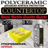 STONE SEALER" POLYCERAMIC CLEAR COATING" ETCH & STAIN RESISTANT - 8 ounce/237ml