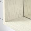 Medicine Cabinet with Mirror, Storage Shelf, for Bathroom, White