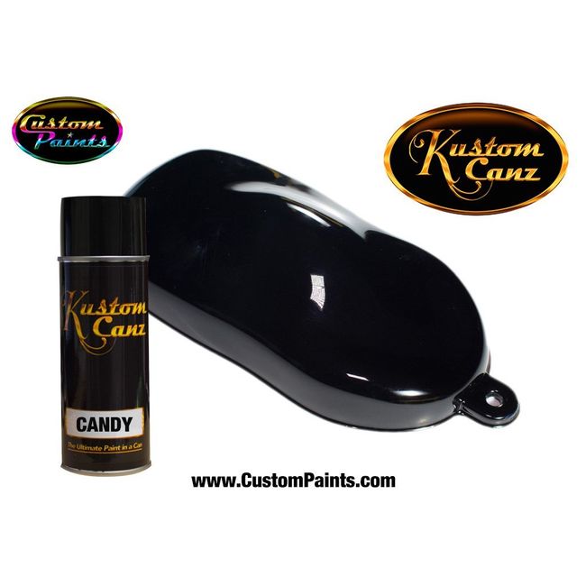 Kustom Canz Candy Black - Aerosol Can