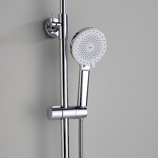 Slide bar angle adjustable shower head holder