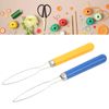 2Pcs Button Hooks, Clothing Buttoning Aids Zipper Pulls Aids Button Hooks for Elderly and Disabled Person