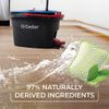 O-Cedar EasyWring Microfiber Spin Mop & Bucket Floor Cleaning System + 2 Extra Mop Head Replacements with Citrus Pac (Variety Pack)