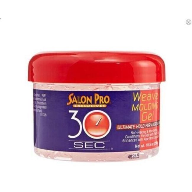 Salon Pro 30 Sec Weave Molding Gel 10.5OZ