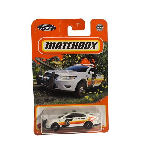 Matchbox Ford Police Interceptor 42/100 (White)