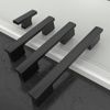 Amerdeco 10 Pack Kitchen Cabinet Knobs Dresser Knobs Drawer Knobs, Matte Black Knobs for Dresser Drawers, Knobs and Pulls for Bathroom Cabinets AM024