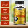 120 Capsules Vitamin D3+K2 (MK-7) 5000IU Bone Teeth Heart Immune Support Caps