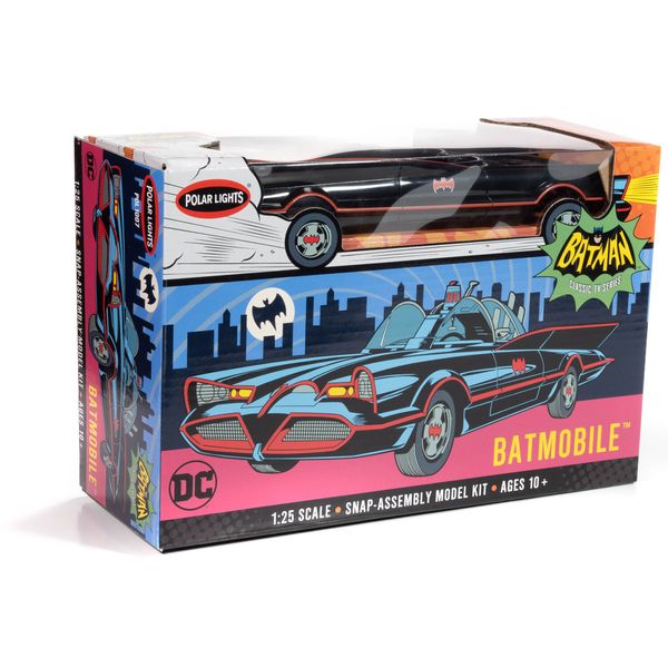 Polar Lights "Batman" Batmobile "Snap" Assembly 1:25 Scale Model Car Kit 1007