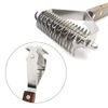 AIDIYA Dog Pill Remover, Cat Comb, Pet Comb, Pilling & Unwanted Hair Removal, Stainless Steel, Pet Supplies, Removes Thick Hair Ties, For Dogs and Cats, For Long and Short Hair, (Twin Sides)