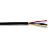 Cable-Core Alarm Cable Black 4 Core Burglar Security System Wire Per 5 metres 5m