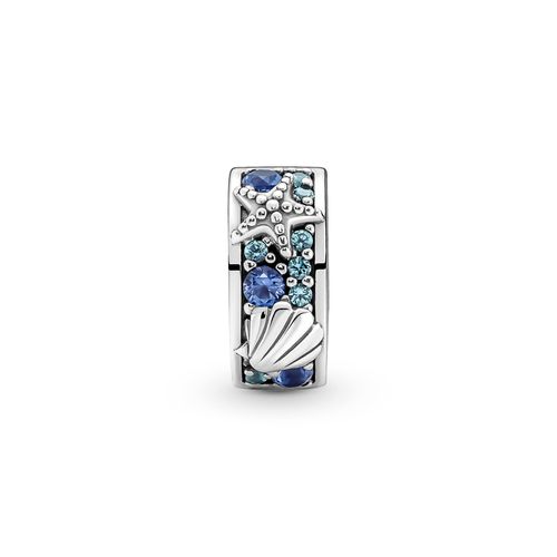 Pandora Moments Charms Sea Animals, Sterling Silver, Cubic Zirconia
