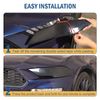 FOR 2018+ FORD MUSTANG FRONT HEADLIGHT LAMP DECOR COVER TRIM PROTECT GUARD SHELL