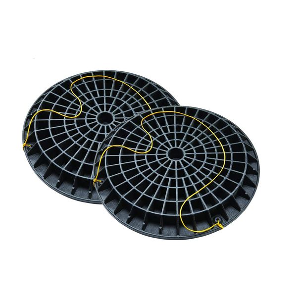 24" Diameter FootingPad Post Foundation 2-Pack