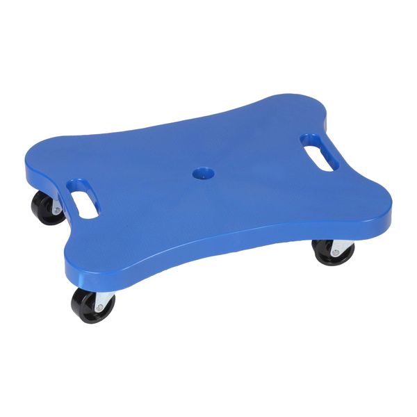 Champion Sports - CHSPGH1216 Plastic Scooter Board with Contoured Handles, Blue , 12" x 16"