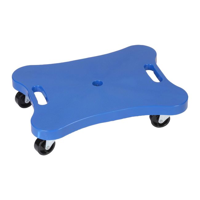 Champion Sports - CHSPGH1216 Plastic Scooter Board with Contoured Handles, Blue , 12" x 16"