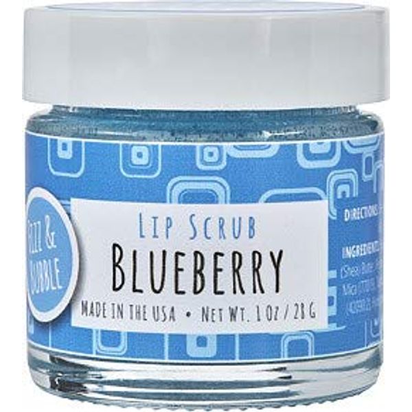 FIZZ & BUBBLE Blueberry Lip Scrub, 1 ounce