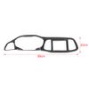 Interior Dashboard Panel Steering Wheel Cover Trim for Dodge Challenger 2015-22