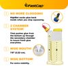 FastCap 6oz Glue Bottle, with 2-chamber No-Drip system. Each bottle comes with 2 replaceable tips. (Pack of 2 Bottles)