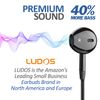 LUDOS NOVA Wired Earphones with Mic Noise Isolation