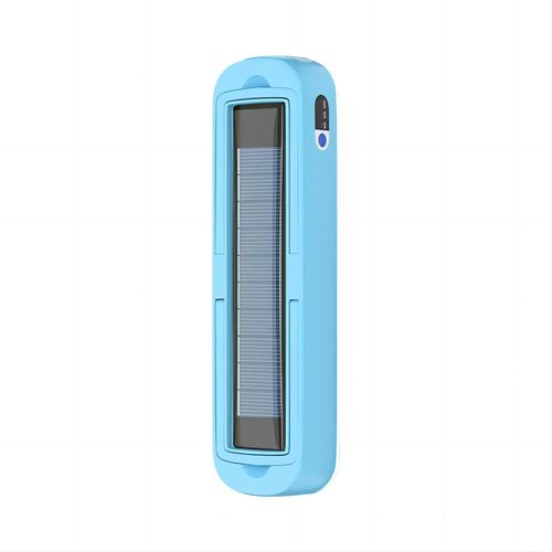 Solar Camping Lantern - Solar Rechargeable Camping Light, Solarohandy Solar Powered Portable Power Bank, 2000 Lumens, 4 Light Modes LED Solar Light for Camping (Blue)