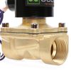 U. S. Solid 1" Brass Electric Solenoid Valve 12V DC Normally Closed