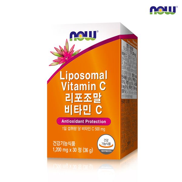 Now Foods Liposomal Vitamin C 30 Tablets 1 Month Supply