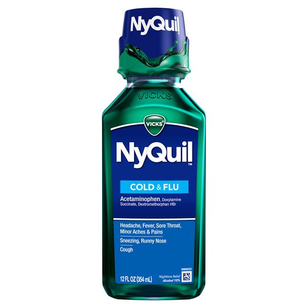 Vicks Nyquil Original Liquid - 12 Oz.