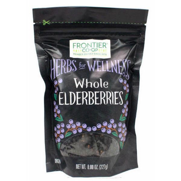 Whole Elderberries 8 Oz  by Frontier Coop